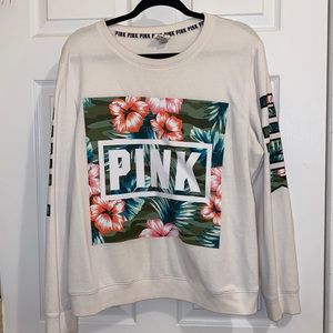 Victoria secret pink crew neck